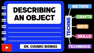 Describing an Object - A Course on Technical Writing