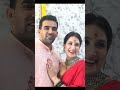 zaheer Khan with his beautiful wife ❤️#shorts #viral #youtubeshorts