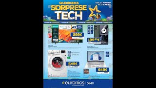 Volantino Euronics dal 21 marzo al 3 aprile 2024