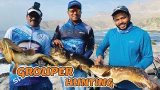 Fishing in Oman| Grouper Hunting from Oman, Salalah