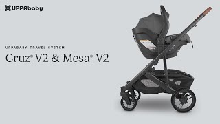 UPPAbaby Cruz V2 Stroller \u0026 Mesa V2 Car Seat Travel System