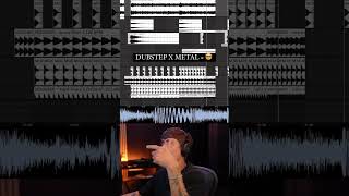 DUBSTEP X METAL = 🤯 #musicproducer #edm