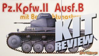 Kit Review: Cyber-Hobby 6295 Pz.Kpfw. II Ausf.B mit Beobachtungsturm in 1/35