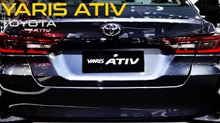 New Toyota Yaris ATIV 2023 - Premium Hybrid sedan with Luxury Model