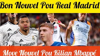 Move Nouvel Pou Kilian Mbappé,gen dout sou Jude Bellingham,bon Nouvel Pou Real Madrid.