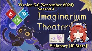 Imaginarium Theater Season 3 [5.0 (September 2024 )] Visionary | 10 Stars | Genshin Impact