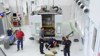 The Hermle C42U | Replacement of the old OMV milling machine