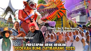 Persiapan arak-arakan SEDEKAH BUMI  Jatibarang INDRAMAYU 2023