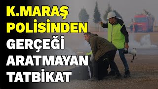 Kahramanmaraş polisinden gerçeği aratmayan tatbikat