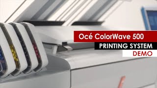 Océ ColorWave 500 Demo - Large Format Color Printer