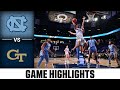 North Carolina vs. Georgia Tech Game Highlights | 2023-24 ACC Women’s Basketball