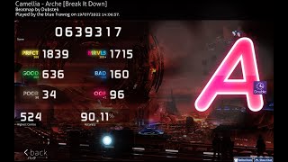 osu!mania - Arche [Break It Down] + DT 90.11%