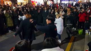 [MAXXAM]BTS☆상남자☆COVER 홍대버스킹 20180112금 [HONGDAE KPOP STREET DANCE ]