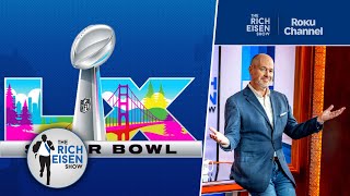 The Super Bowl LX Logo Is Here…Let the Conspiracy Theories Begin NOW!!!! | The Rich Eisen Show