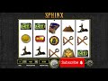 sphinx slot machine big win 🏺 uncover ancient riches