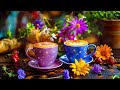 Good Mood Spring Jazz☕Happy Morning Coffee Jazz Music and Smooth Bossa Nova Piano for Positive Moods