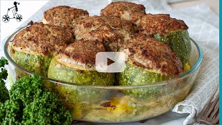 Stuffed Round Zucchini