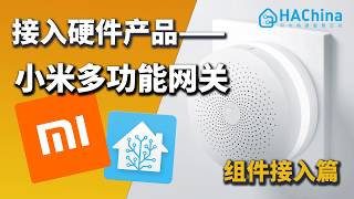 「已过期」02-4 组件接入基础篇：接入硬件产品——小米多功能网关【HomeAssistant智能家居实战篇】