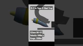 THE TIGER II's BIGGEST WEAKNESS | TIGER II Shot Trap #simulation #tank #ww2 #warthunder #top #fyp