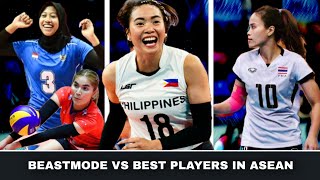 Top 10 Aby Marano vs. BEST Players in South East Asia | Megawati, Wilavan Apinyapong, Piyanut Pannoy