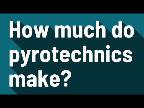 How much does a pyro technician make?