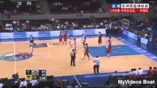 2013 亞錦賽 中華台北(台灣) VS 中國  中國版  第四節與Highlights