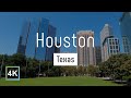 Houston, Texas - Part 01 - Walking Tour in 4K - Capturing Downtown Areas