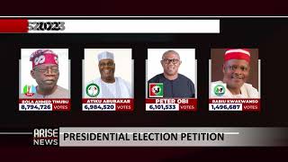 2023: PRESIDENTIAL ELECTION PETITION TRIBUNAL