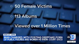 Texas man accused of taking photos of women he knew and public figures and turning it into AI porn,