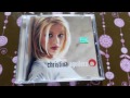 unboxing christina aguilera self title first album 1999