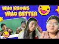 Who knows who better challenge 😉🤣|| guess who won?? 🤣sanju & pratima vlogs