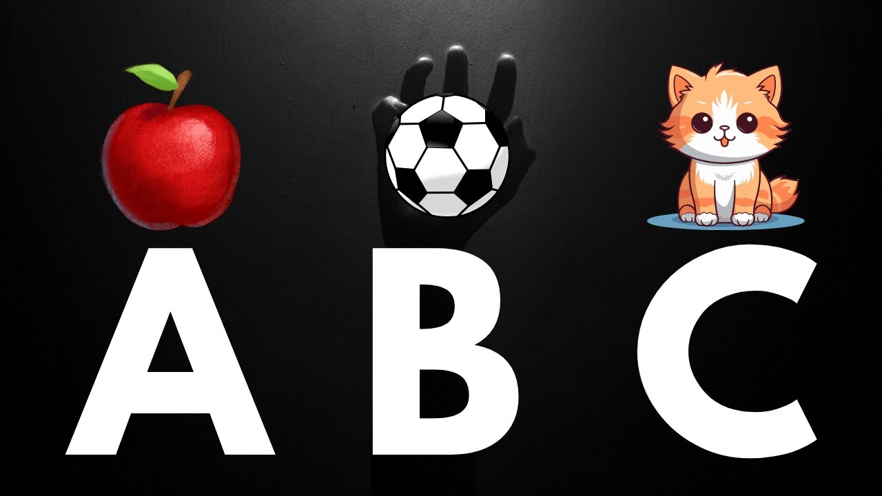 A For Apple B For Ball ABC Alphabets Learn Kids With Sound - YouTube