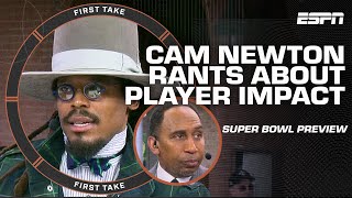 'Impact is GREATER than championships' 😤 Cam Newton's PASSIONATE RANT on Greatness | First Take