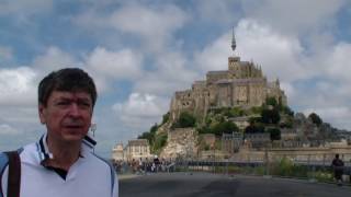 Мон Сен-Мишель, Нормандия, Франция. Mont Saint-Michel, Normandy, France