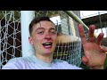 football challenges vs trent alexander arnold crazy skills u0026 goals