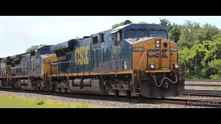 CSX ES40DC #5272 1st Generation Nathan K5HL audio