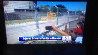 MHD at the Houston Grand Prix Crash with Dario F