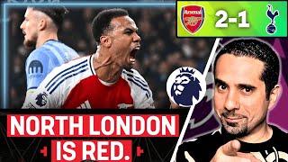 ARSENAL WIN NORTH LONDON DERBY🔴 PRESSURE ON LIVERPOOL IN THE TITLE RACE