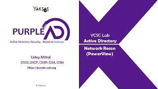 Active Directory Network Recon using PowerView - PurpleAD