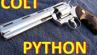 Beautiful Colt Python close up and quick shoot jeff shoots stuff