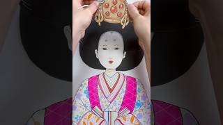 大胆イメチェンお雛様🎎 Makeover  Hina doll🎎#shorts