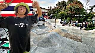 This Thai Skater Show Us His Special Backyard In Bangkok 🇹🇭