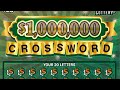 BIG ZEROS 🏆 $1,000,000 Crossword y mad tickets