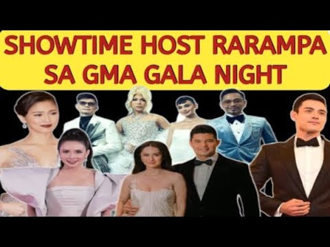 Confirmed! Its Showtime Host Rarampa Sa GMA Gala Night!