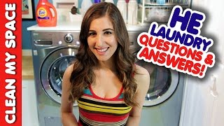 More HE Laundry Q&As! (Clean My Space & Tide HE)