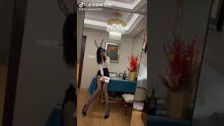 抖音美女美腿丝袜 12