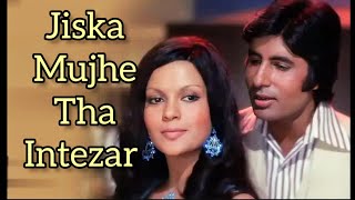 Jiska Mujhe Tha Intezar | Don 1978 | Amitabh Bachchan, Zeenat Aman | Lata Mangeshkar, Kishore Kumar