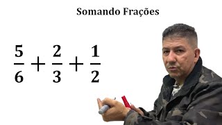 SOMANDO E SUBTRAINDO FRAÇÕES COM DENOMINADORES DIFERENTES | Prof Robson Liers | Mathematicamente