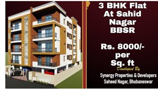 3 BHK FLAT I Sahid Nagar l Bhubaneswar l Odisha l Booking Open