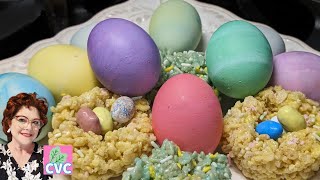 Learn how to make Easter Rice Krispie treats and discover new ways to color East